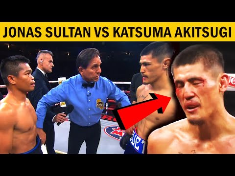 BREAKING! JONAS SULTAN VS KATSUMA AKITSUGI FULL FIGHT | ジョナス・スルタン VS 勝馬明次 フルファイト