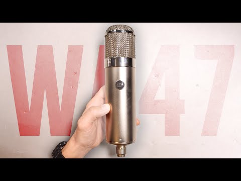 Warm Audio WA-47 Large Diaphragm Multipattern Tube Condenser Microphone 2018 - Present - Nickel image 8
