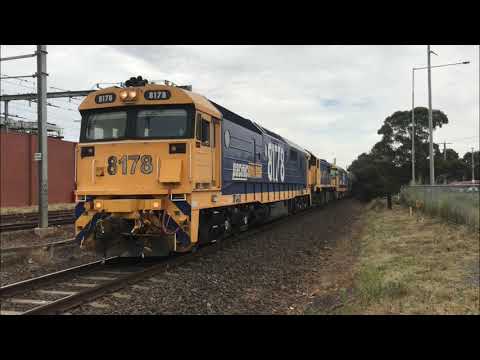Trains and Railway Crossings along the Werribee line