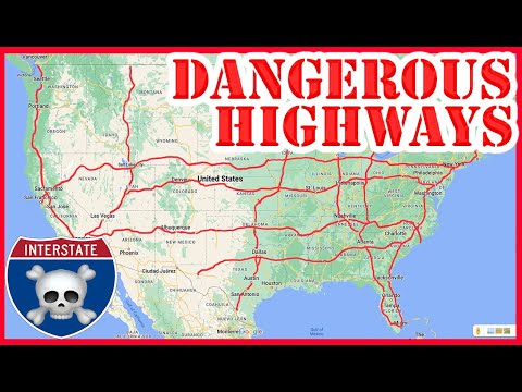 America's Top 10 MOST DANGEROUS Highways