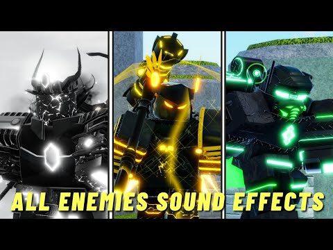 All Enemies Sound Effects | Tower Blitz