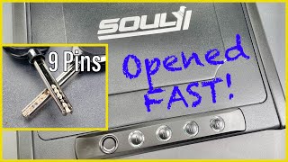 [1316] Soulyi Biometric Gun Safe Picked FAST