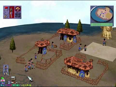 Populous: The Beginning (PS1) - Gameplay