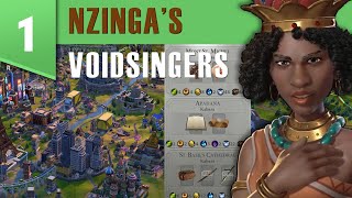 Civ 6 Nzinga Gameplay - Let's Play Civilization - Culture Victory on Turn 177