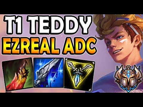 T1 Teddy Ezreal ADC vs Lucian - Patch 10.15 Korea Ranked ✔️