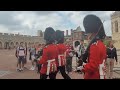 Make way for the Queen's Guard windsor castle 18 August 2022 #windsorcastle