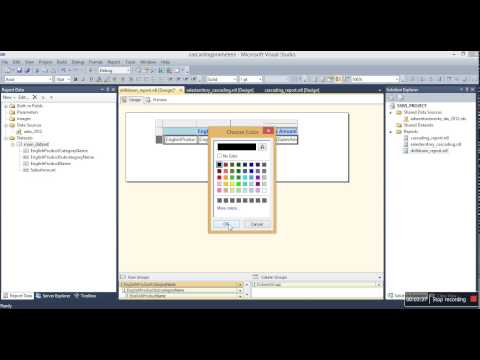 How To Create Drill Down Reports In SSRS-Video9