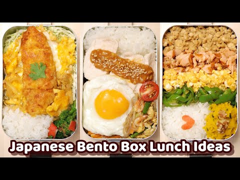 Low Calorie High Protein Bento Box - Japanese BENTO BOX Lunch Ideas #12