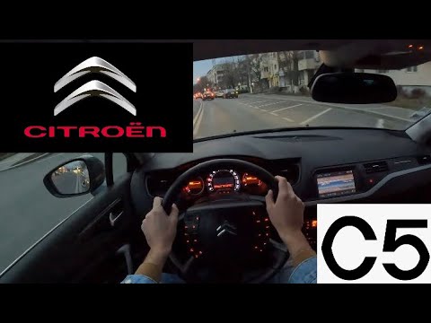 2012 Citroen C5 II Sedan (2.0 HDi 140 hp) | POV Test Drive #2