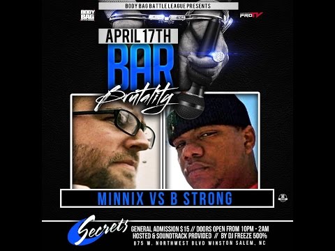 J Minnix vs B Strong