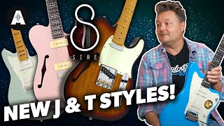 Video thumbnail for Sire Make a J-Style Guitar? Plus, NEW Semi Hollow T Series Models! by Andertons Music Co