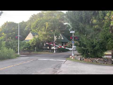Really Fast Train At Thissel Street In Beverly MA