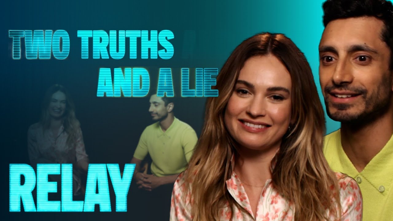 Miniature de la vidéo Riz Ahmed & Lily James Play 2 Truths 1 Lie du film L'Intermédiaire