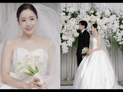 Hahm Eunjung expresses gratitude and shares behind-the-scenes wedding photos