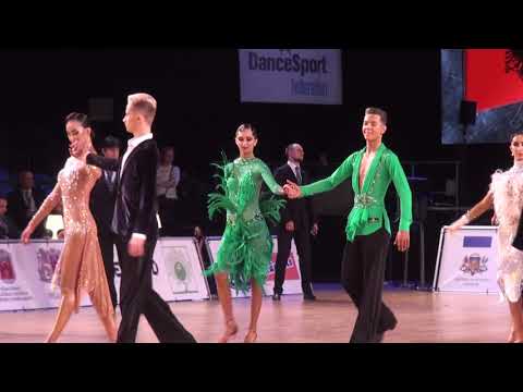 00299 Baltic Grand Prix 2018. WDSF World Youth LA - R.1, R