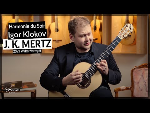 Igor Klokov plays HARMONIE DU SOIR (Grande Fantaisie) by J. K. Mertz on a 2023 Walter Verreydt