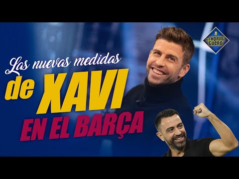 XAVI COMO ENTRENADOR - Piqué nos explica cuáles son las nuevas medidas de Xavi - El Hormiguero