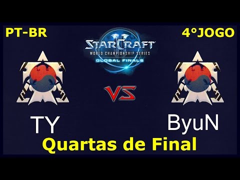 StarCraft 2 - TY vs. ByuN J4 - (TvT) - Quartas de Final - WCS Global Finals 2016 [PT-BR]