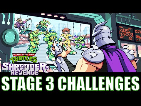ZERO DAMAGE - Mutants Over Broadway! Challenges | Teenage Mutant Ninja Turtles Shredder's Revenge