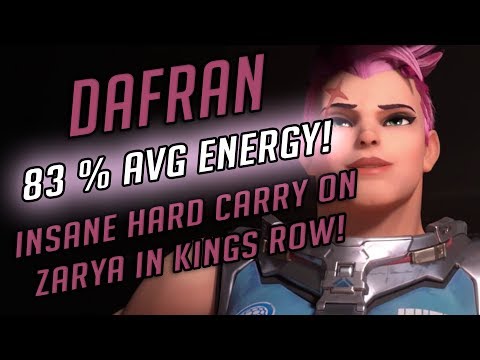 BIG CARRY ON KINGS ROW HUGE 83% AVG ENERGY ON ZARYA !!!