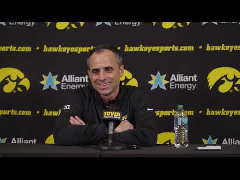 Iowa Men's Post-Game Press Conference - Robert Morris