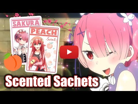 Unboxing Anime Dakimakura Pillow Scented Sachets Review
