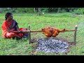 Full Grilled Chicken Recipe Prepared My Mom Whole Chicken Roast Village Food Side Dish Recipes