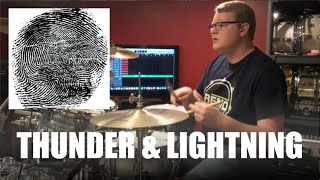 DRUM COVER - Thunder and Lightning by Chicago