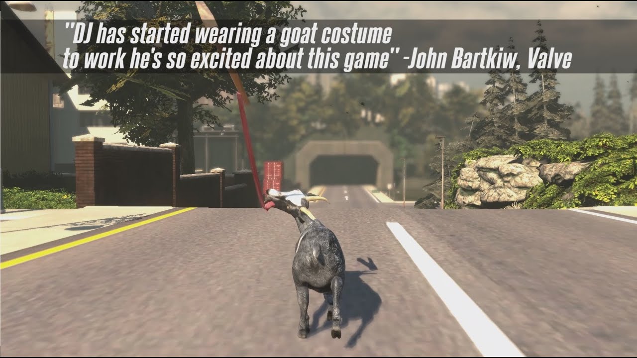 Goat Simulator coming to Steam! - Pre-Order Trailer - YouTube