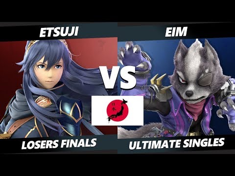 Japan Smash Ultimate Tournament - Eim (Wolf) Vs. Etsuji (Lucina) WSP29 SSBU Losers Finals