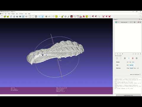 MeshLab tutorial loading 3D model files