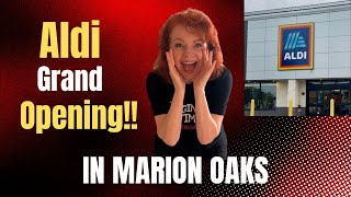 Aldi Grand Opening!! #aldi #aldifinds #shoplocalmarionoaks