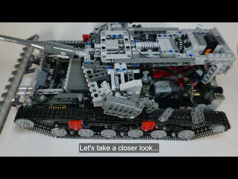 Lego Technic Tank Extended Demonstration