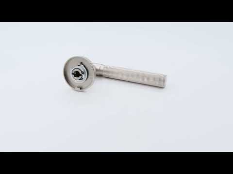 Миниатюра изображения товара Ручка дверная Аллюр Art Collection Esteta 53150 (матовый черный)