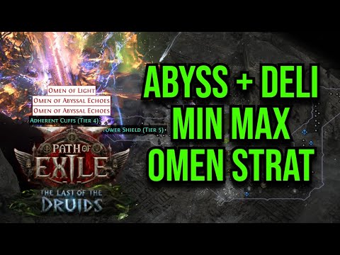 PoE 2 - How I Farm 400 Divines worth of Omens a day as a solo player - Endgame Abyss + Deli Strat