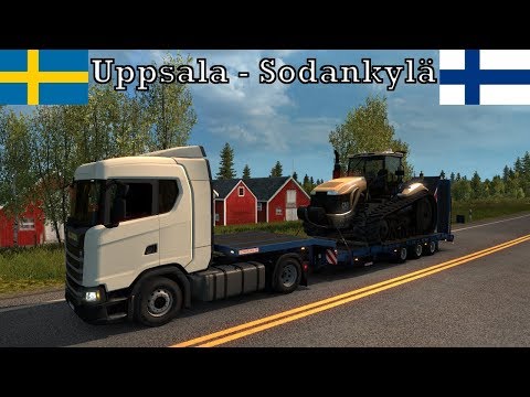 Euro Truck Simulator 2 | ProMods 2.41 | Uppsala (S) - Sodankylä (FIN) [Timelapse]