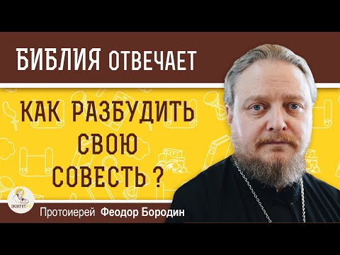 Как разбудить свою совесть ?  Протоиерей Феодор Бородин