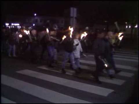 Sydnytt inslag om 30 November firandet i Lund, 1988