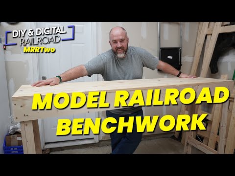 Model Railroad Benchwork Made Easy.  MRRTwo Part 1