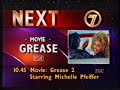 Grease 1 2 Films Coming Up Next 1993 Australian TV Promo