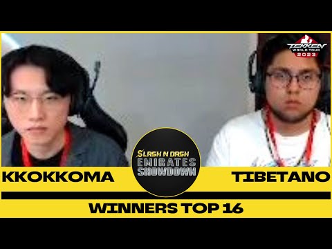 Tibetano vs Kkokkoma Top 16 Winners - Tekken 7 | Slash N Dash Emirates Showdown 2023 #slashndash