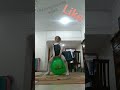 Lily Is Jumping With A Ball