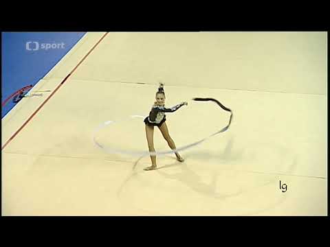 Yanika Vartlaan Ribbon Final Grand Prix Brno 2018