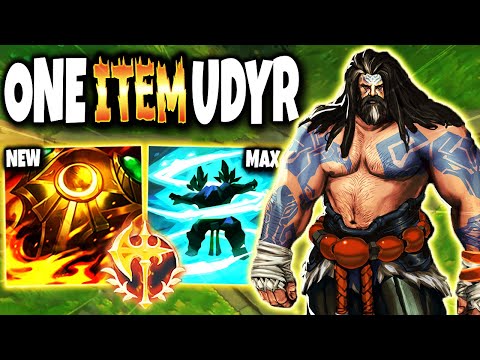 One Item is all you need with Season 13 Udyr Top to BURN THEM ALL & AOE HEAL Non-Stop 🔥
