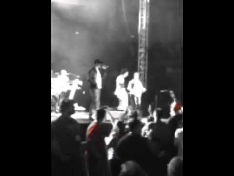 Tauren Singin with Toby at Winterfest