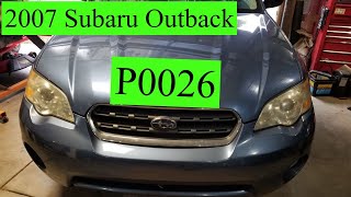 07 Subaru - Replace Intake Valve Control Solenoid