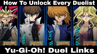 How To Unlock Every Character: Yu-Gi-Oh! Duel Links