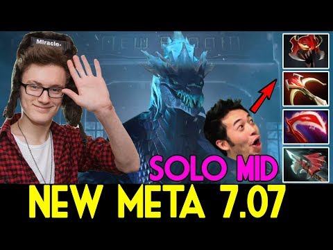 Miracle- Dota 2 [Winter Wyvern] Crazy Build - New Meta 7.07