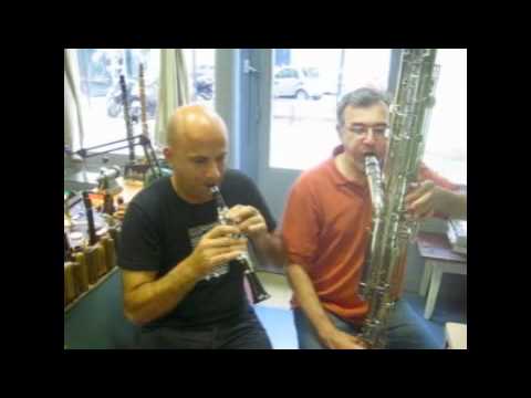 Octocontralto clarinet and piccolo A-flat clarinet : Dance of the Sugar Plum Fairy