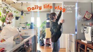 アラフィフの楽しい日常VLOG｜ひとめぼれ🩷ZARAの靴レビュー｜植物のお手入れ🪴